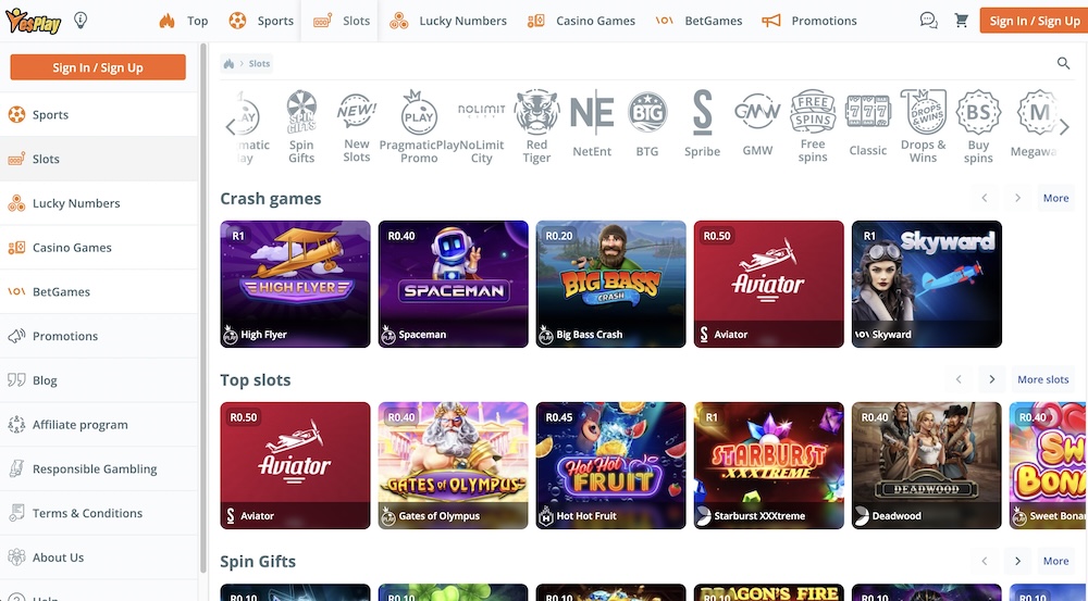 yesplay bonuses and promotions